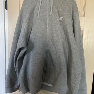 Brand new Nike zip-up fleece hoodie w/tag
